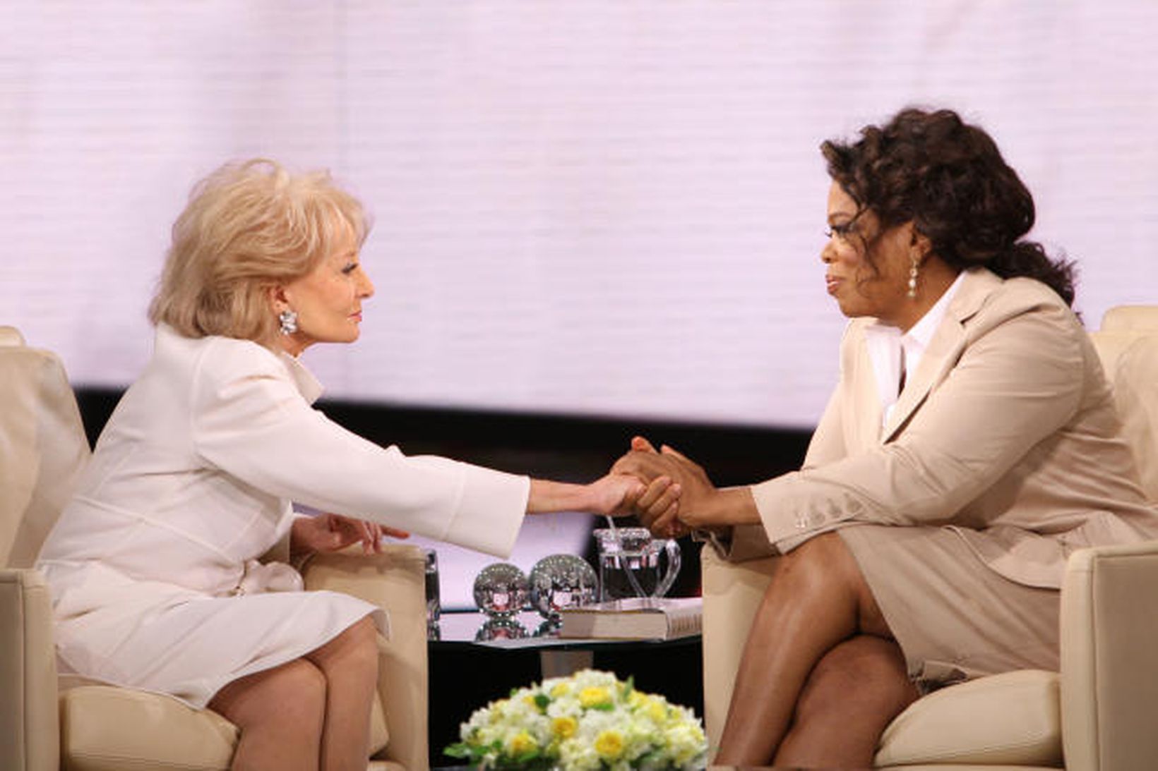 Barbara Walters og Oprah Winfrey