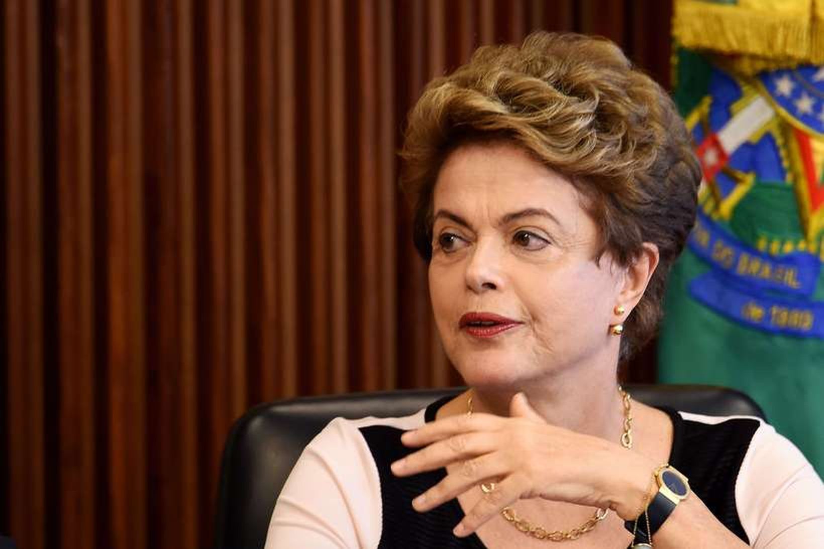 Dilma Rousseff, forseti Brasilíu.