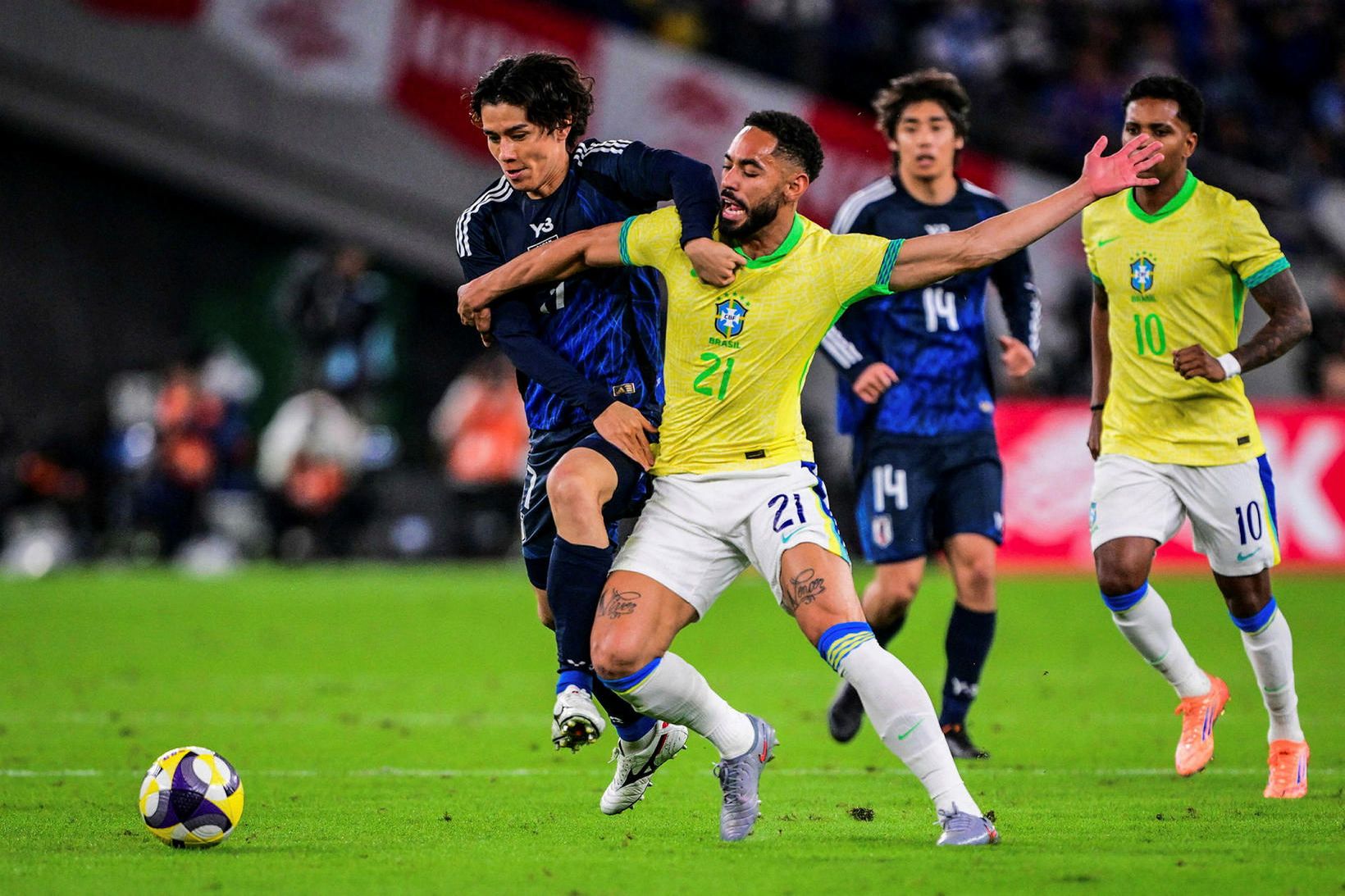Mögnuð endurkoma Japana gegn Brasilíu