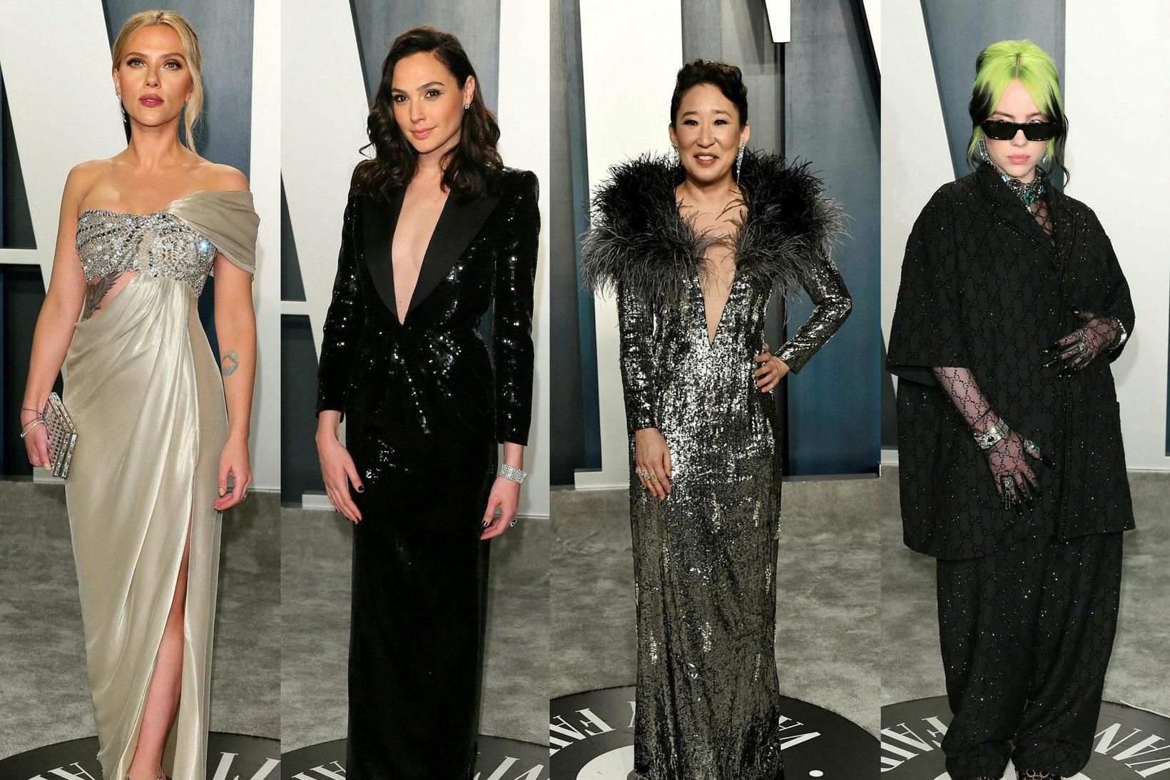 Scarlett Johansson, Gal Gadot, Sandra Oh og Billie Eilish skiptu …