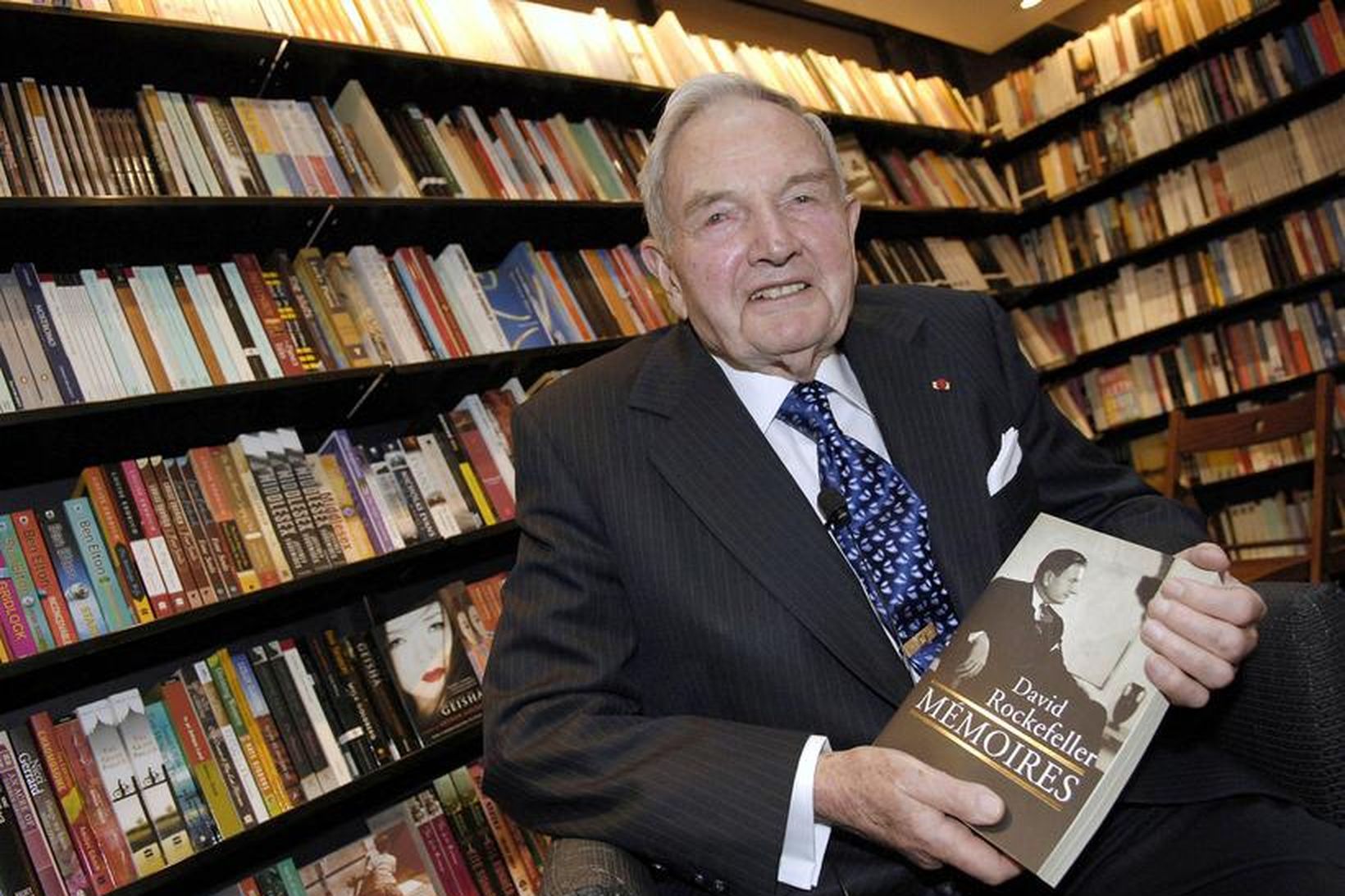 David Rockefeller.