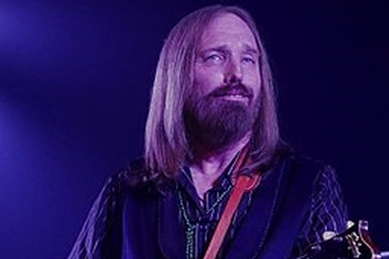 Tom Petty á tónleikum í júní árið 2016.