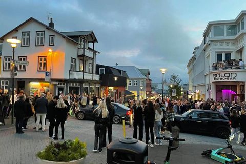 Downtown Reykjavík.