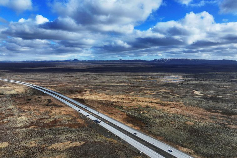 Google Maps error says Reykjanesbraut is closed