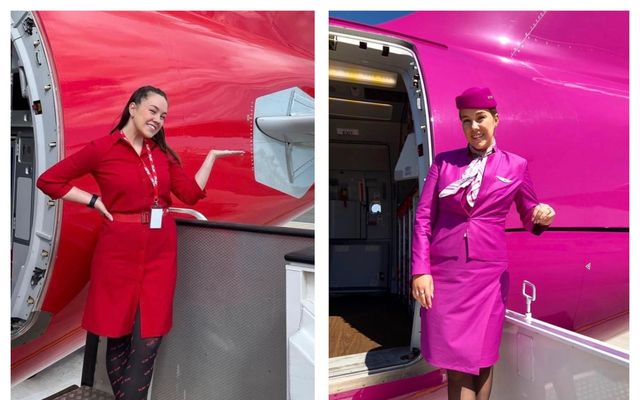 Anja Rún Skúladóttir hóf flugfreyjuferilinn hjá Wow Air en vinnur nú hjá Play.