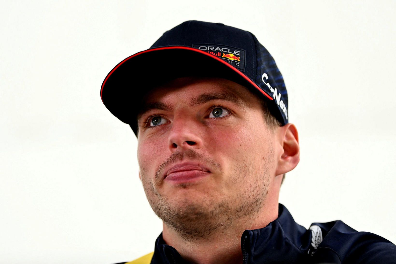 Max Verstappen var ósáttur við frammistöðuna í gær.