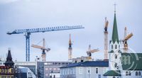 Kranar og turnar í Reykjavík