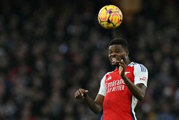 Thomas Partey í leik með Arsenal.