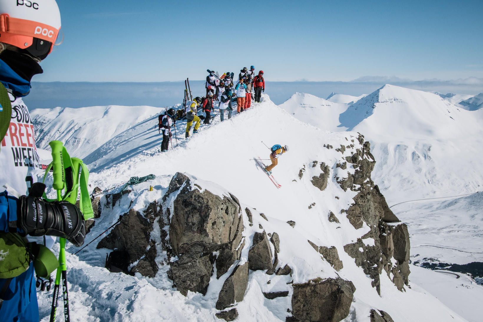 Fjölmennt var á Sigló Freeride hátíðinni á Siglufirði síðastliðna helgi.