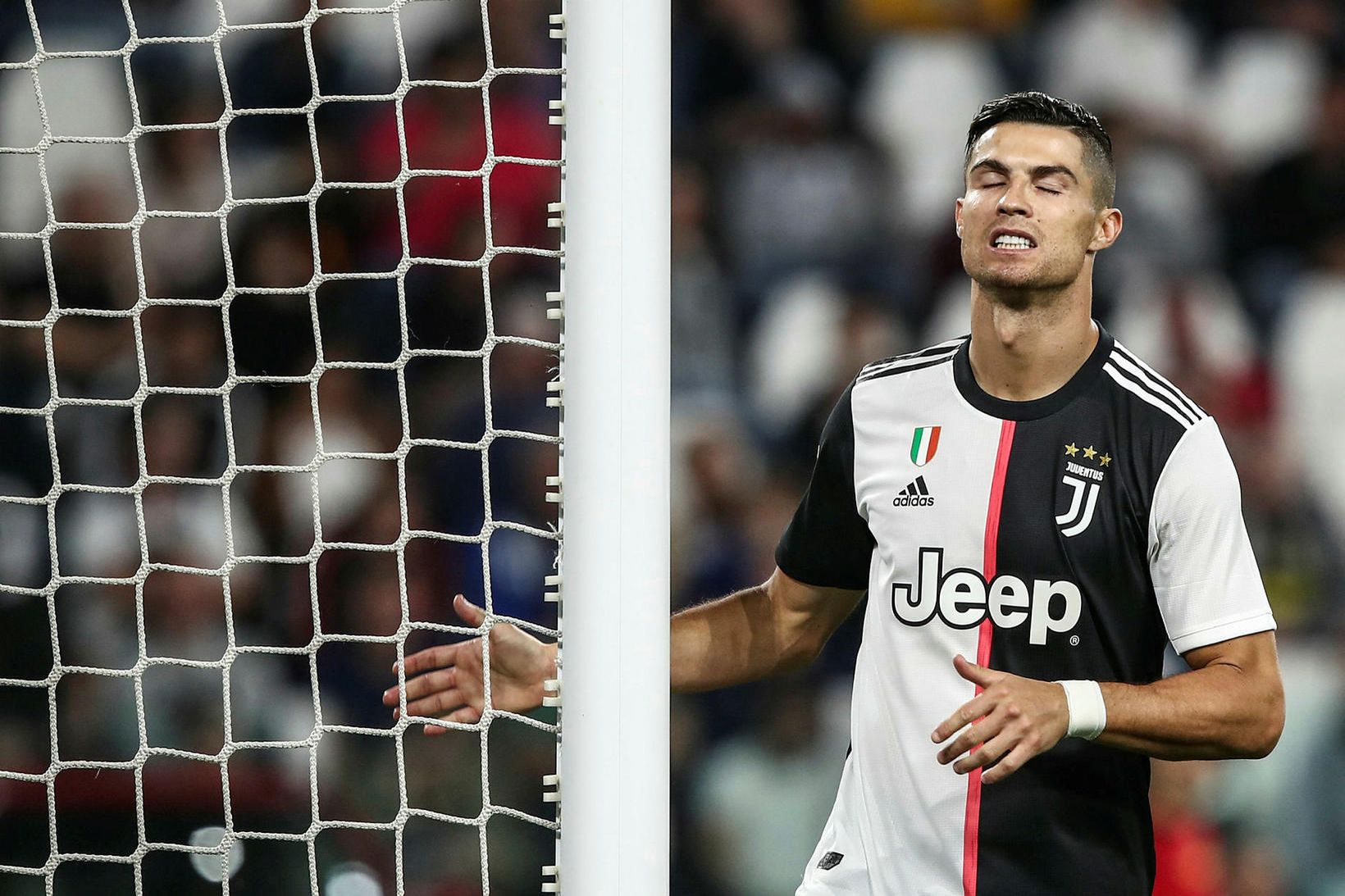 Cristiano Ronaldo í leik með Juventus.