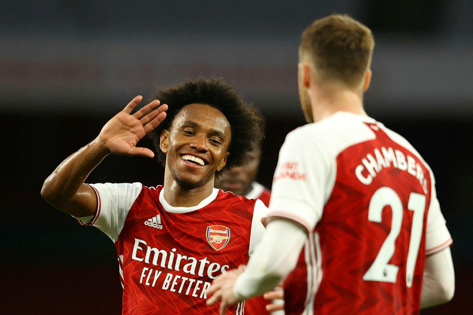 Willian skoraði eitt mark fyrir Arsenal á tímabilinu.