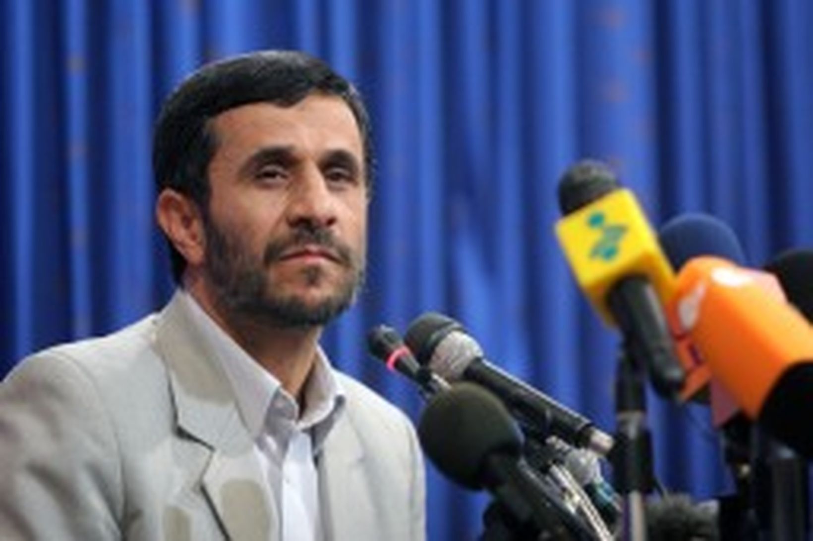 Mahmoud Ahmadinejad Íransforseti.