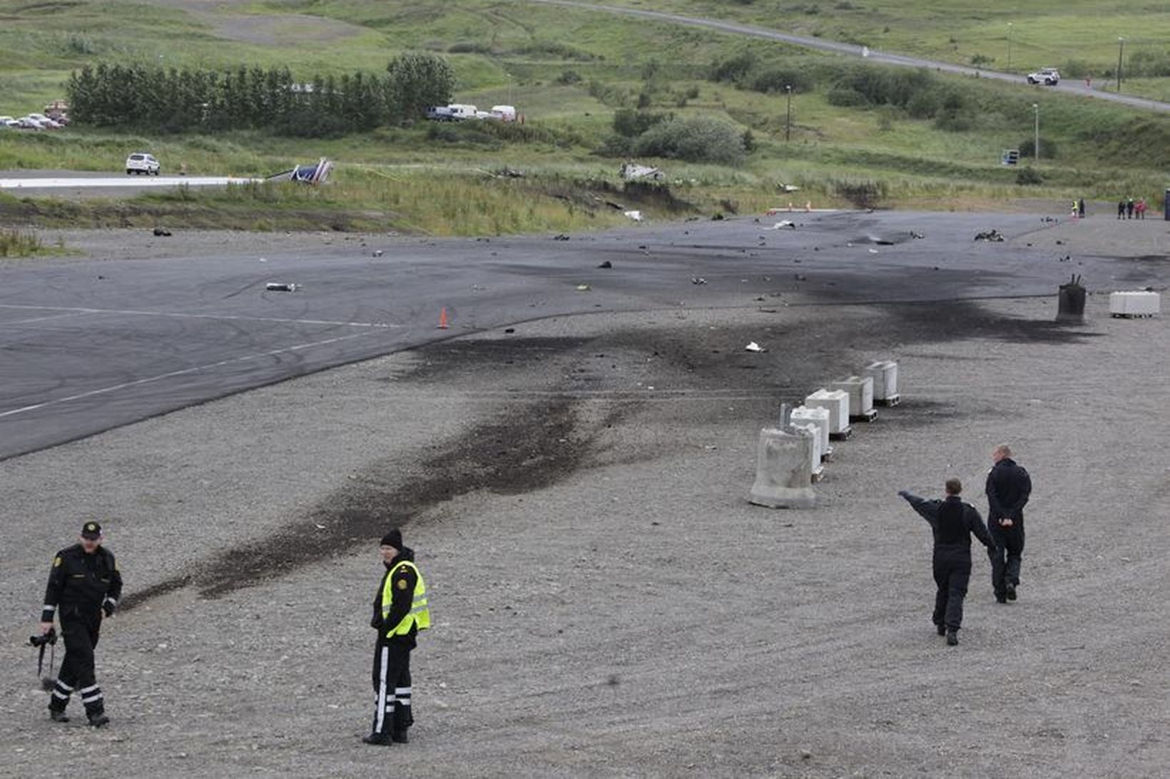 Flugslysið varð við kapp­akst­urs­braut Bíla­klúbbs Ak­ur­eyr­ar í ág­úst árið 2013.
