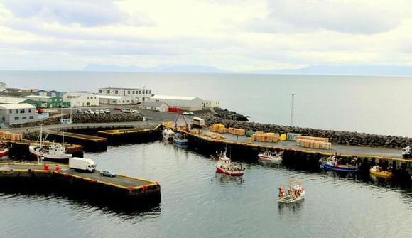 Mokveiða makríl við Keflavík