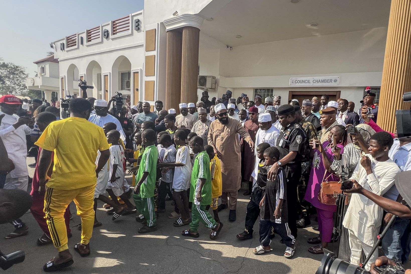 Börnin komin heim heil á húfi