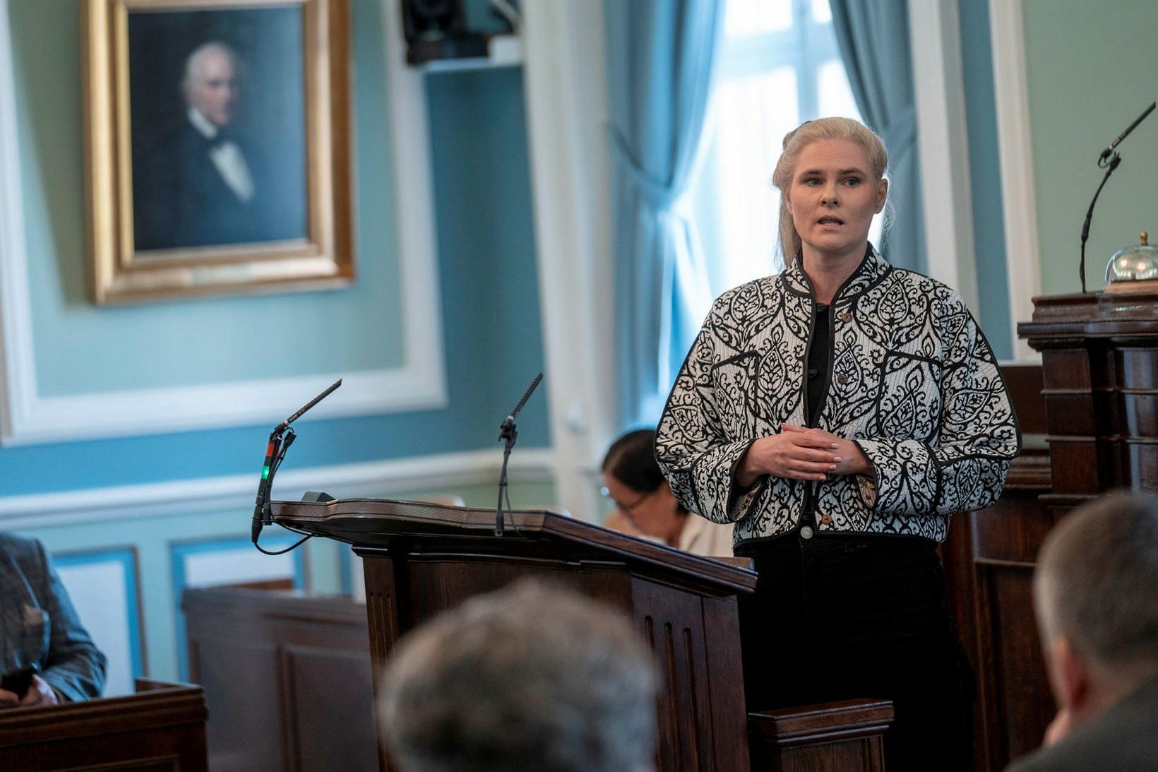 Hildur Sverrisdóttir, þingflokksformaður Sjálfstæðisflokksins.