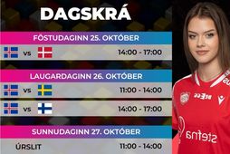 Árveig Lilja fer fyrir íslenska kvennalandsliðinu sem In-Game Leader (IGL) á Nordic Championship um helgina.