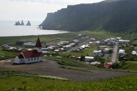 The alleged events occurred in the South Iceland town of Vík.