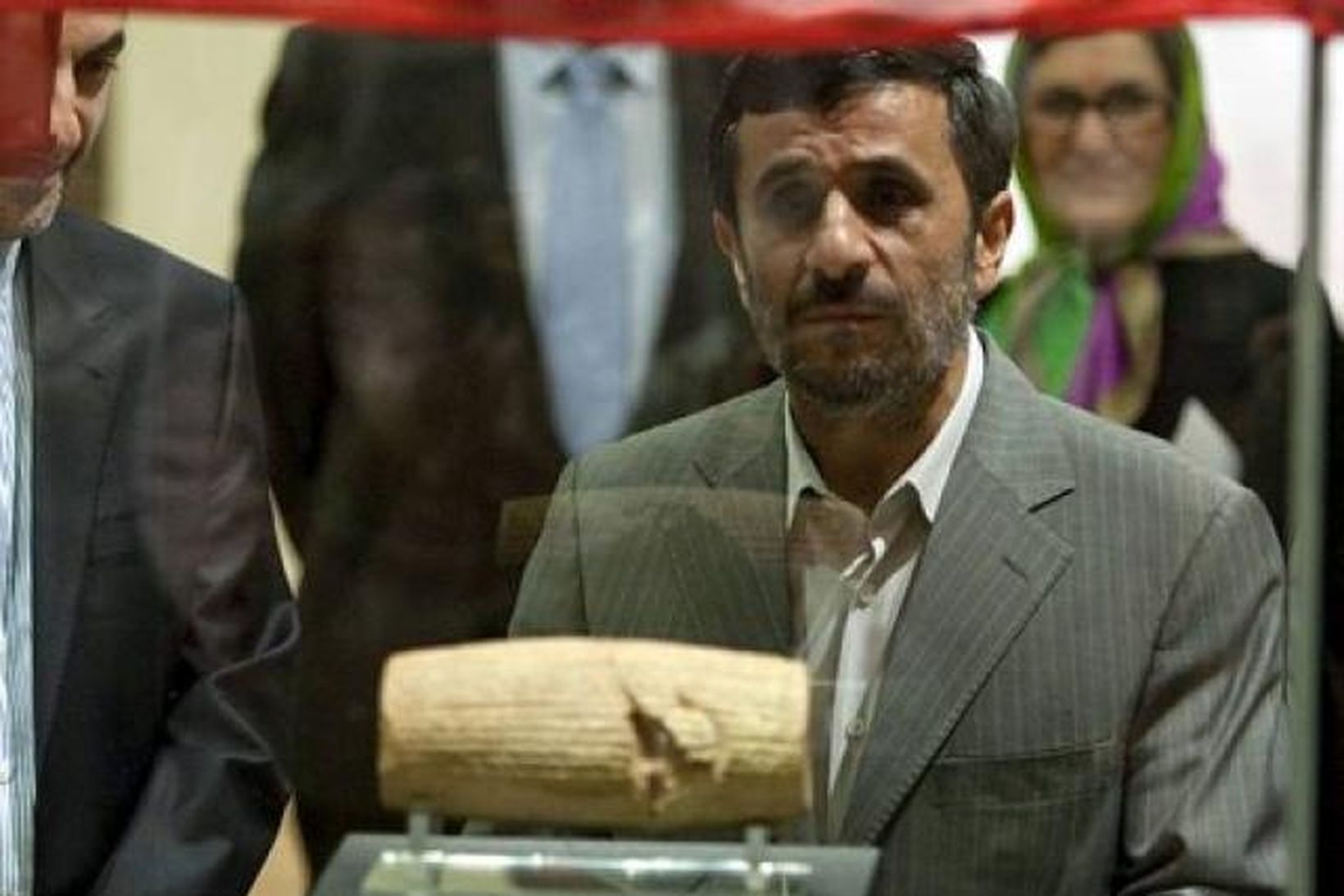 Mahmoud Ahmadinejad forseti Írans.