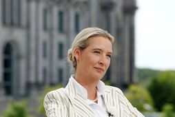 Alice Weidel, leiðtogi AFD, hefur tekist að auka vinsældir flokksins síðan hún tók við árið …