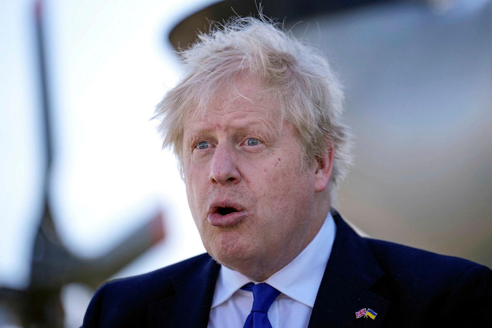 Boris Johnson, forsætisráðherra Bretlands, hefur sætt harðri gagnrýni fyrir veisluhöldin …