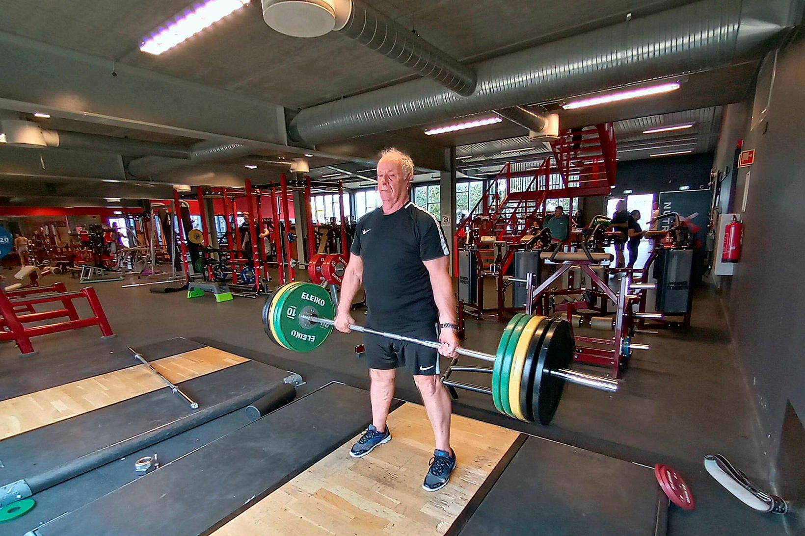 Einar Draupnir Hálfdánsson lyfti 110 kg í réttstöðulyftu á dögunum.