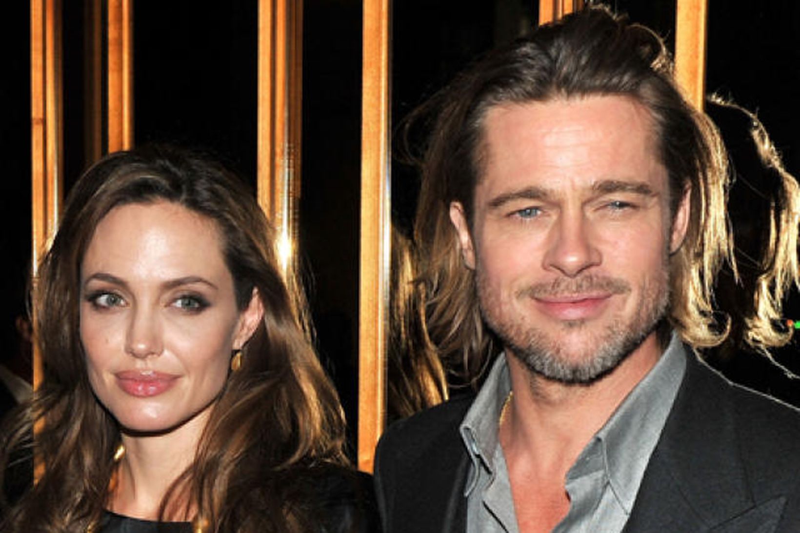 Angelina Jolie og Brad Pitt.