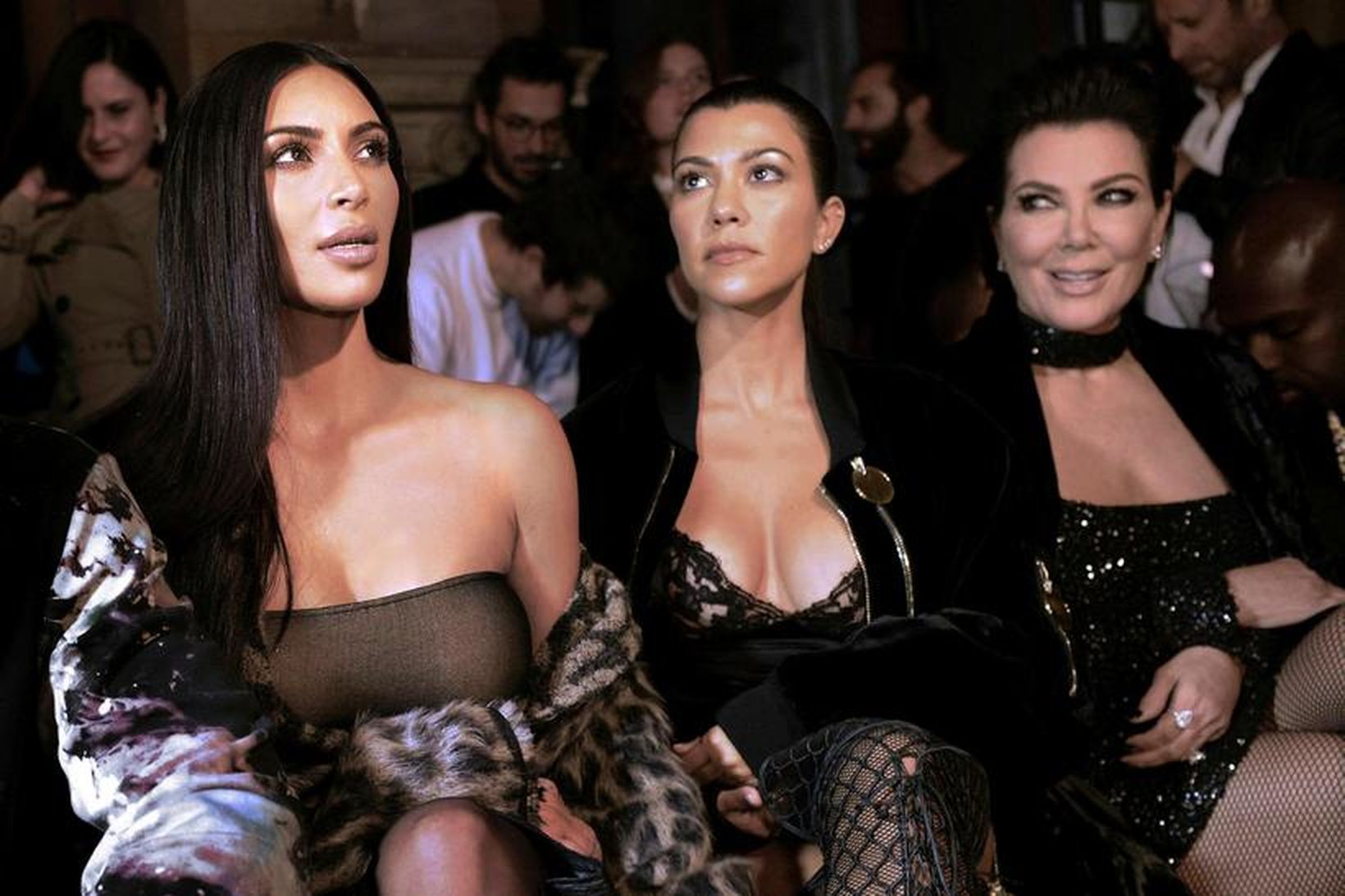 Kim Kardashian, Kourtney Kardashian og Kris Jenner.