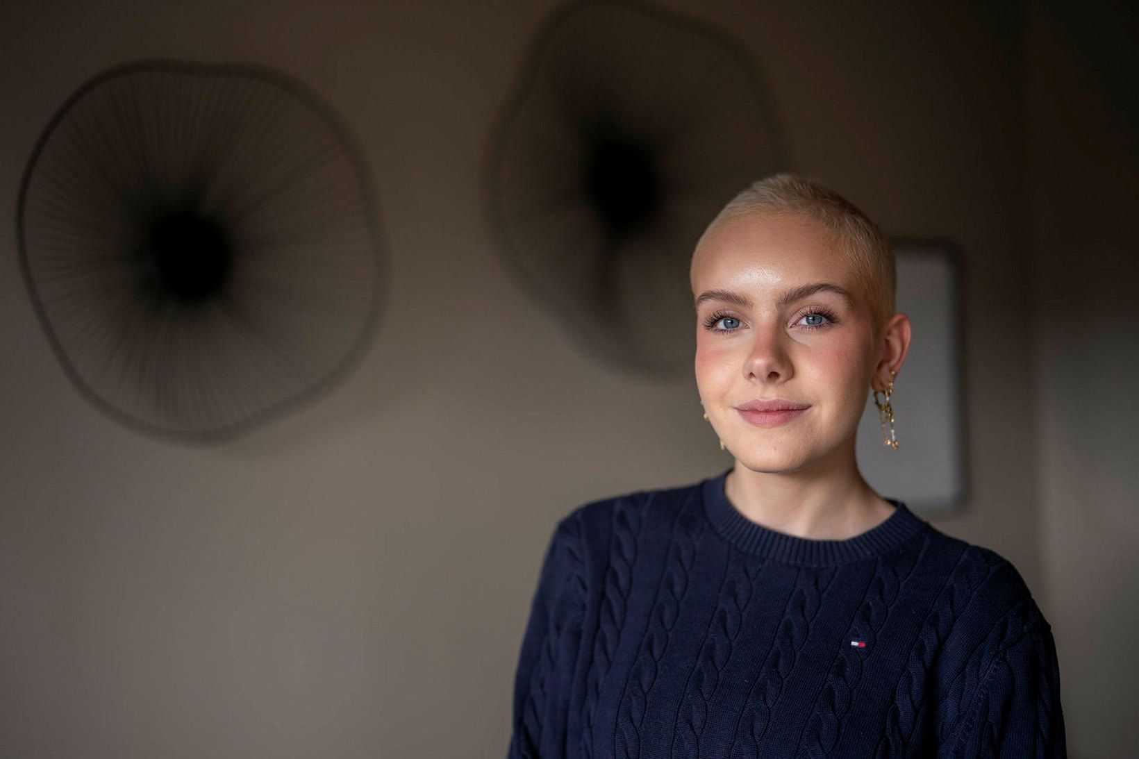 Táraðist við að hringja bjöllunni