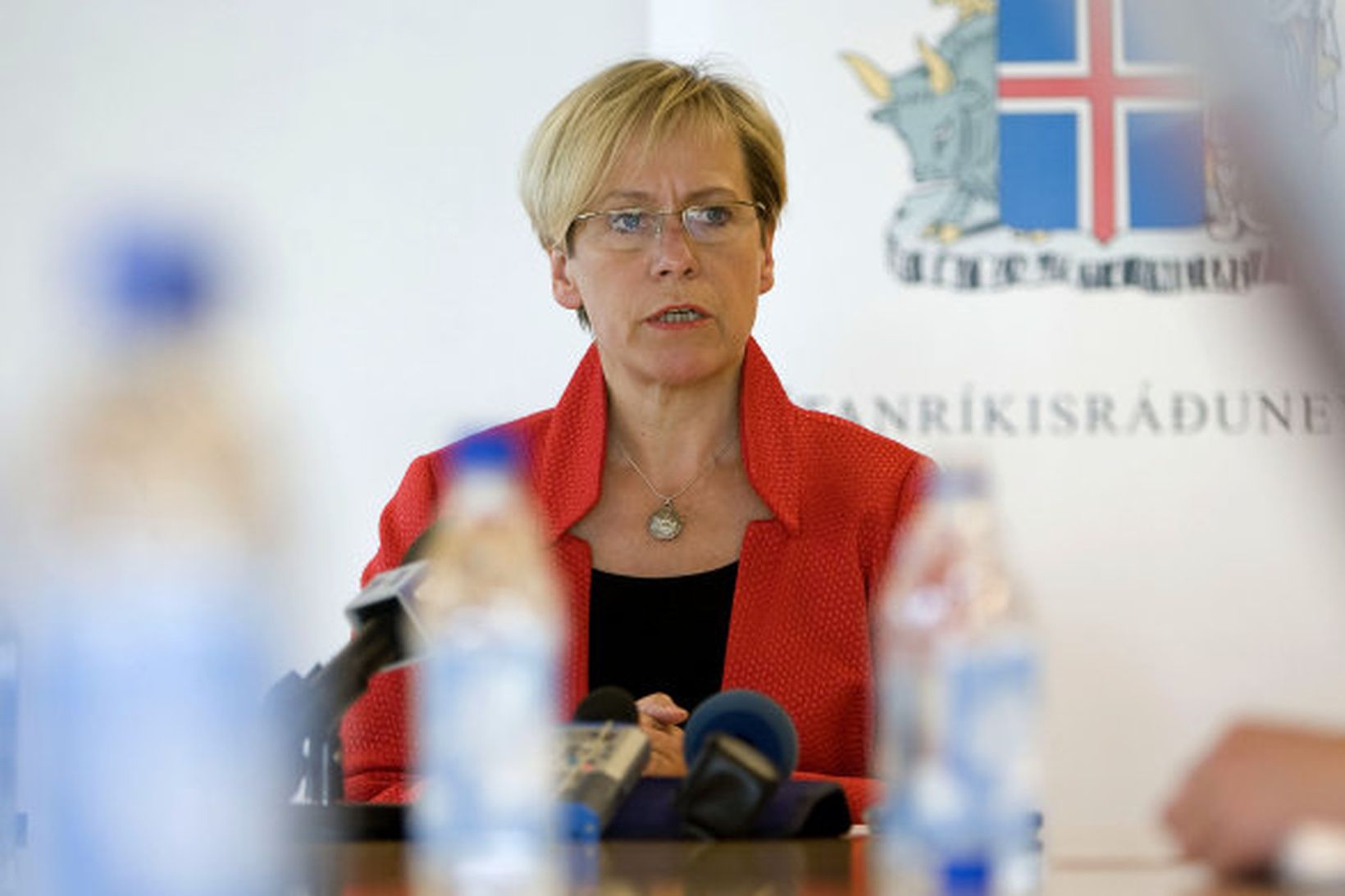Ingibjörg Sólrún Gísladóttir utanríkisráðherra.