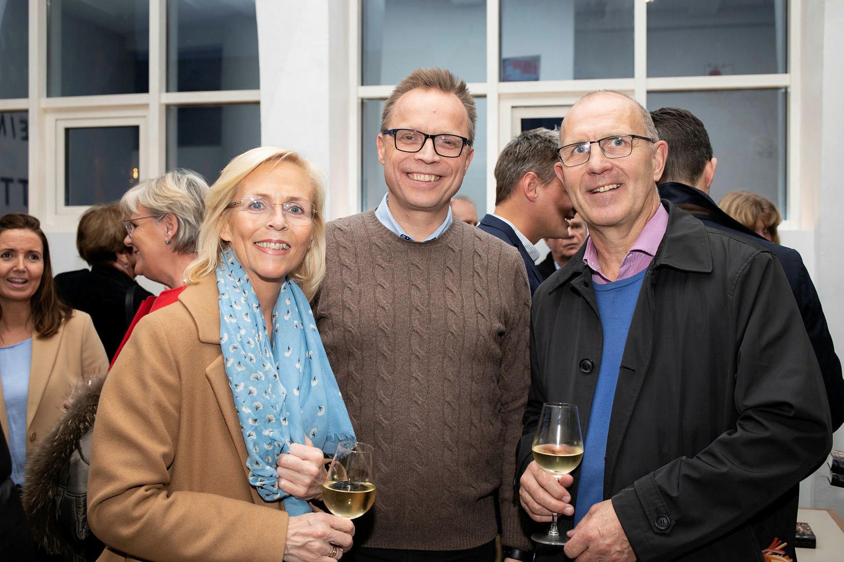 Jóhanna Vigdís Hjaltadóttir, Pétur Már Ólafsson og Guðmundur Magnússon.