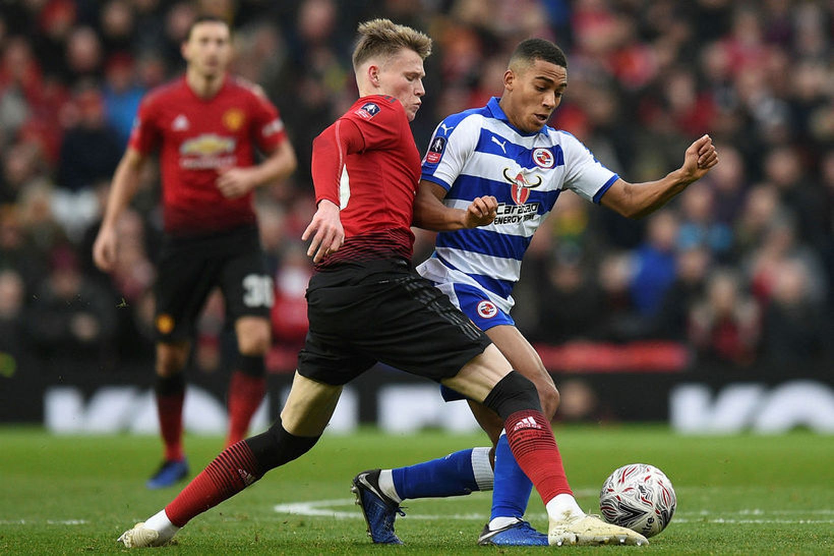 Scott McTominay er í byrjunarliði Manchester United gegn Liverpool.