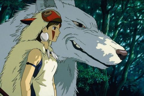 Princess Mononoke by Hayao Miyazaki is screened at Bíó Paradís on Sunday.