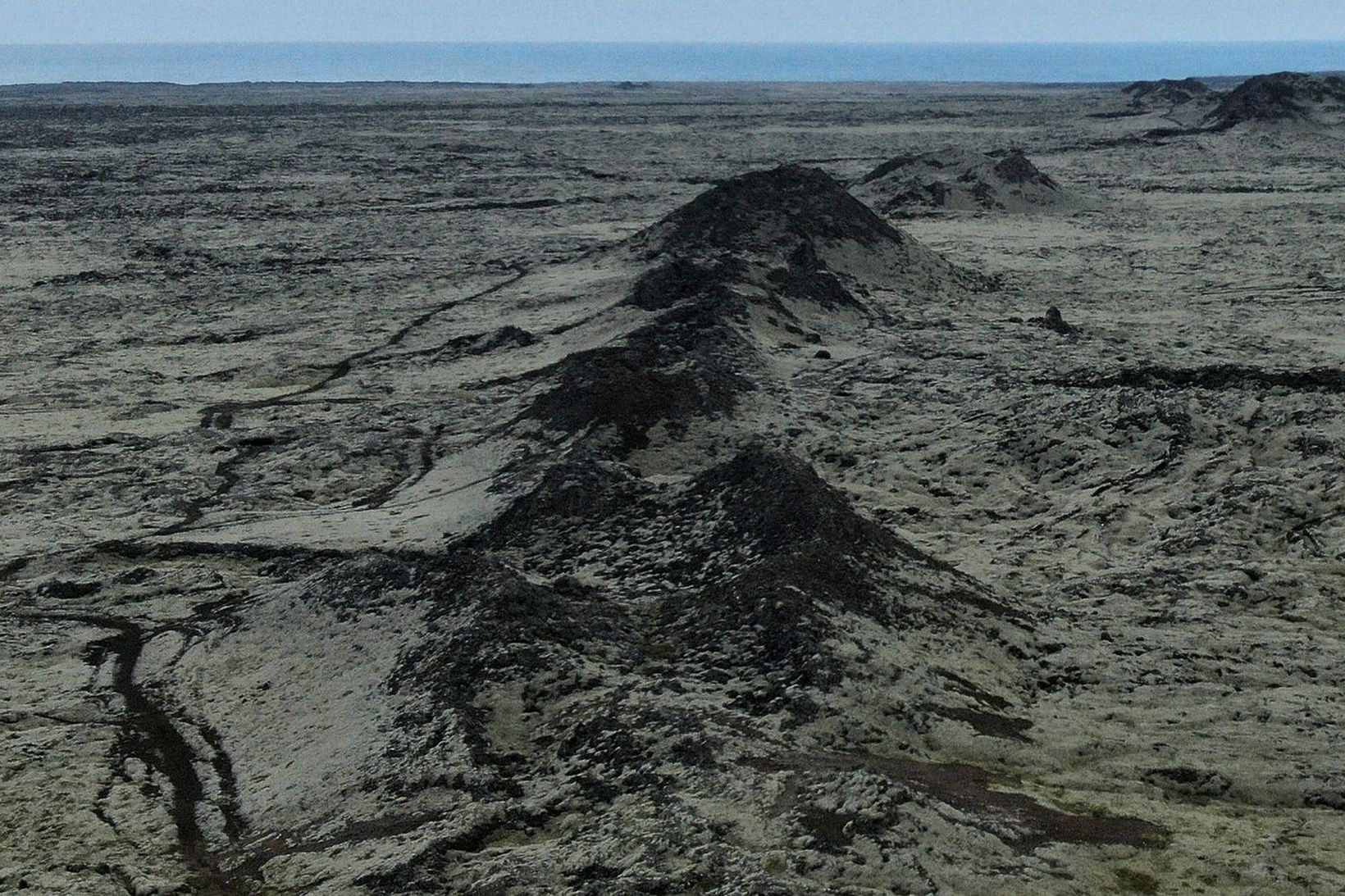 Gígaröðin í Eldvörpum.