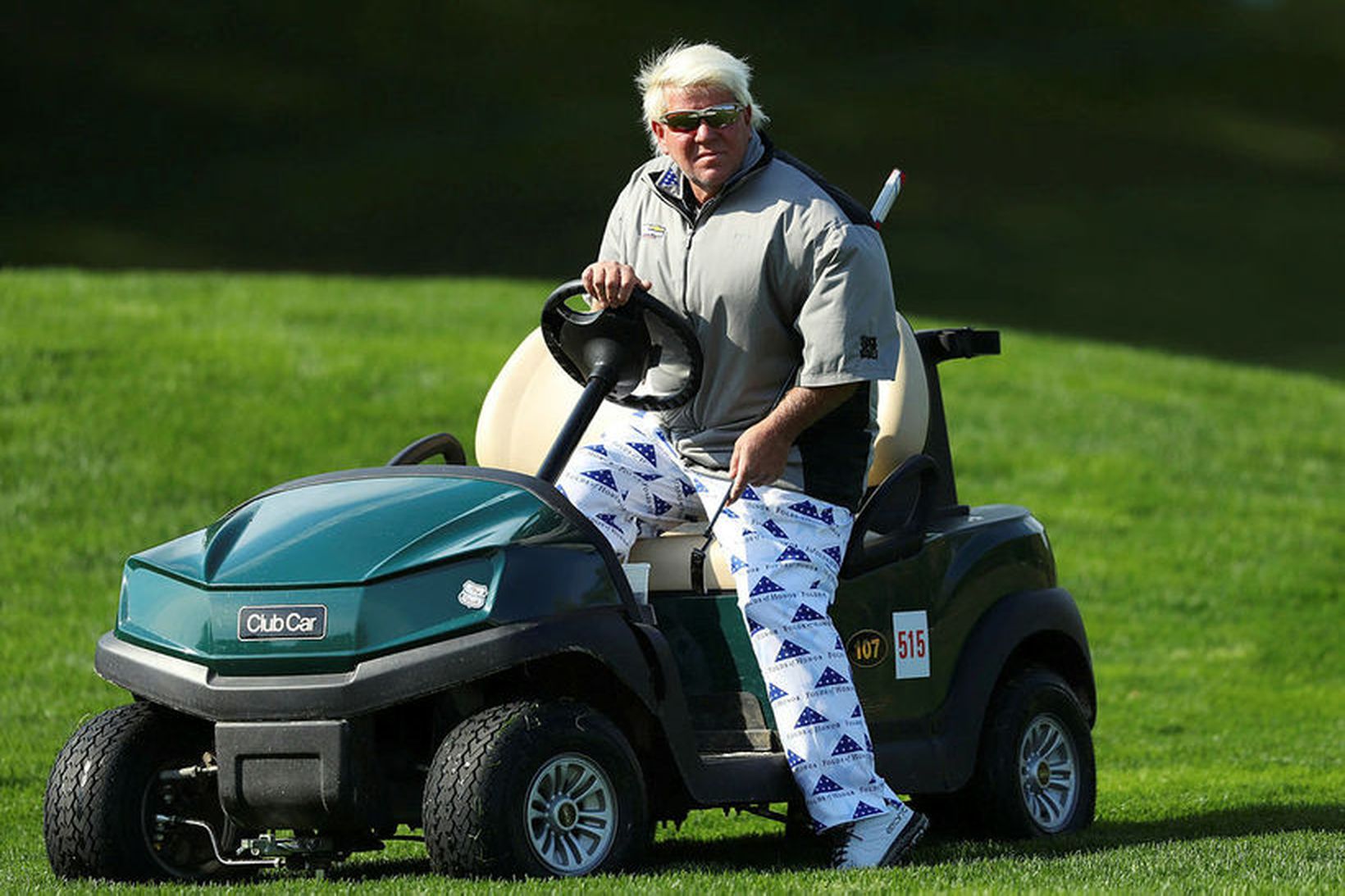 John Daly á PGA-meistaramótinu í maí.