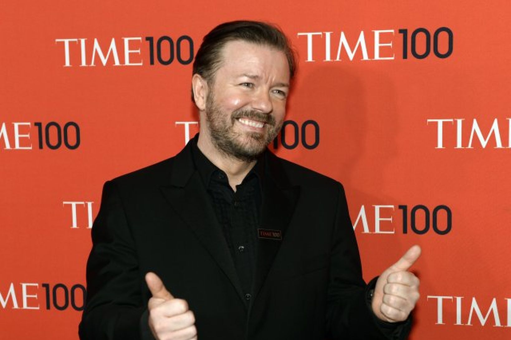 Ricky Gervais virðist ætla að taka heilsuna föstum tökum á …