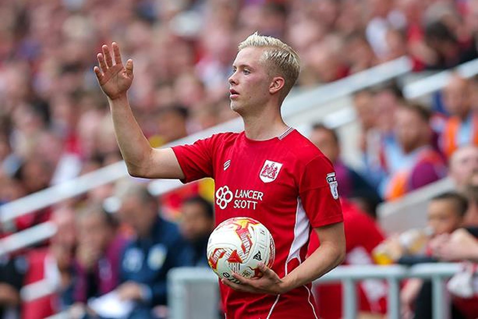 Hörður Björgvin Magnússon kom til Bristol City í sumar frá …