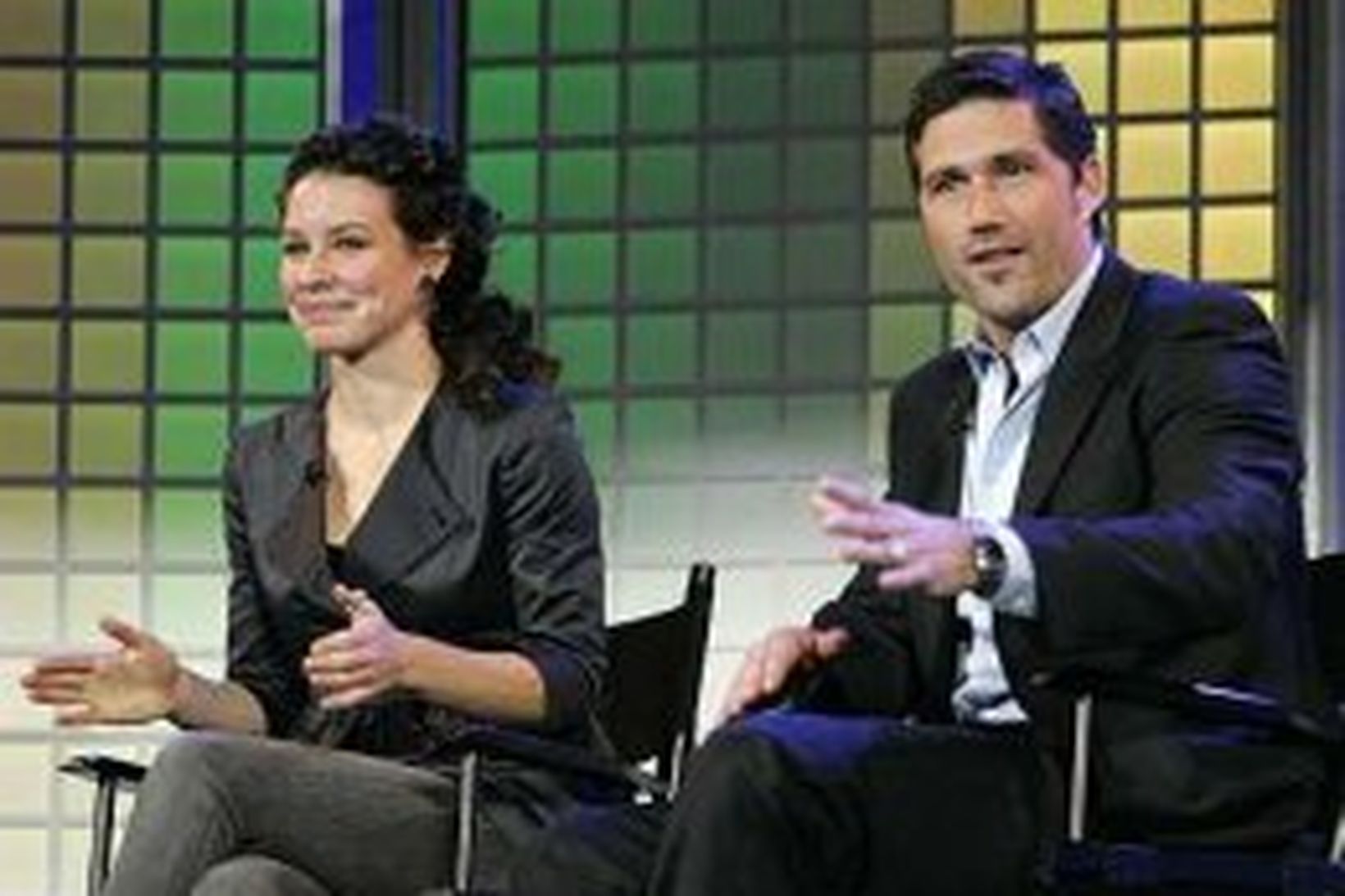 Evangeline Lily og Matthew Fox leika tvö af aðalhlutverkum í …