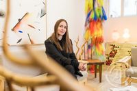 Helga Björg Kjerúlf galleríeigandi Listval