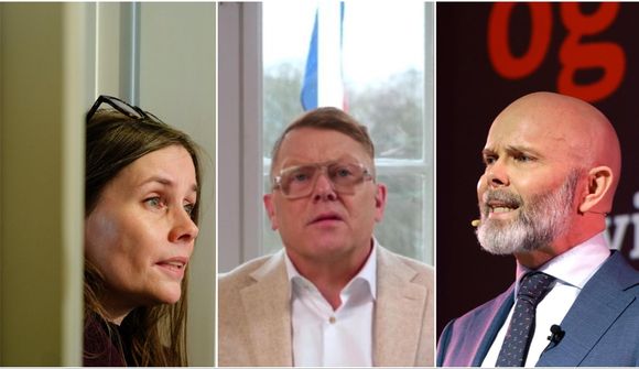 Baldur, Katrín og Jón taka forystu