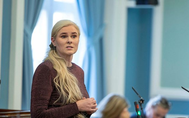 Hildur sagði mikið í húfi og mikilvægt að vanda til verka í málefnum veiðigjalda og …