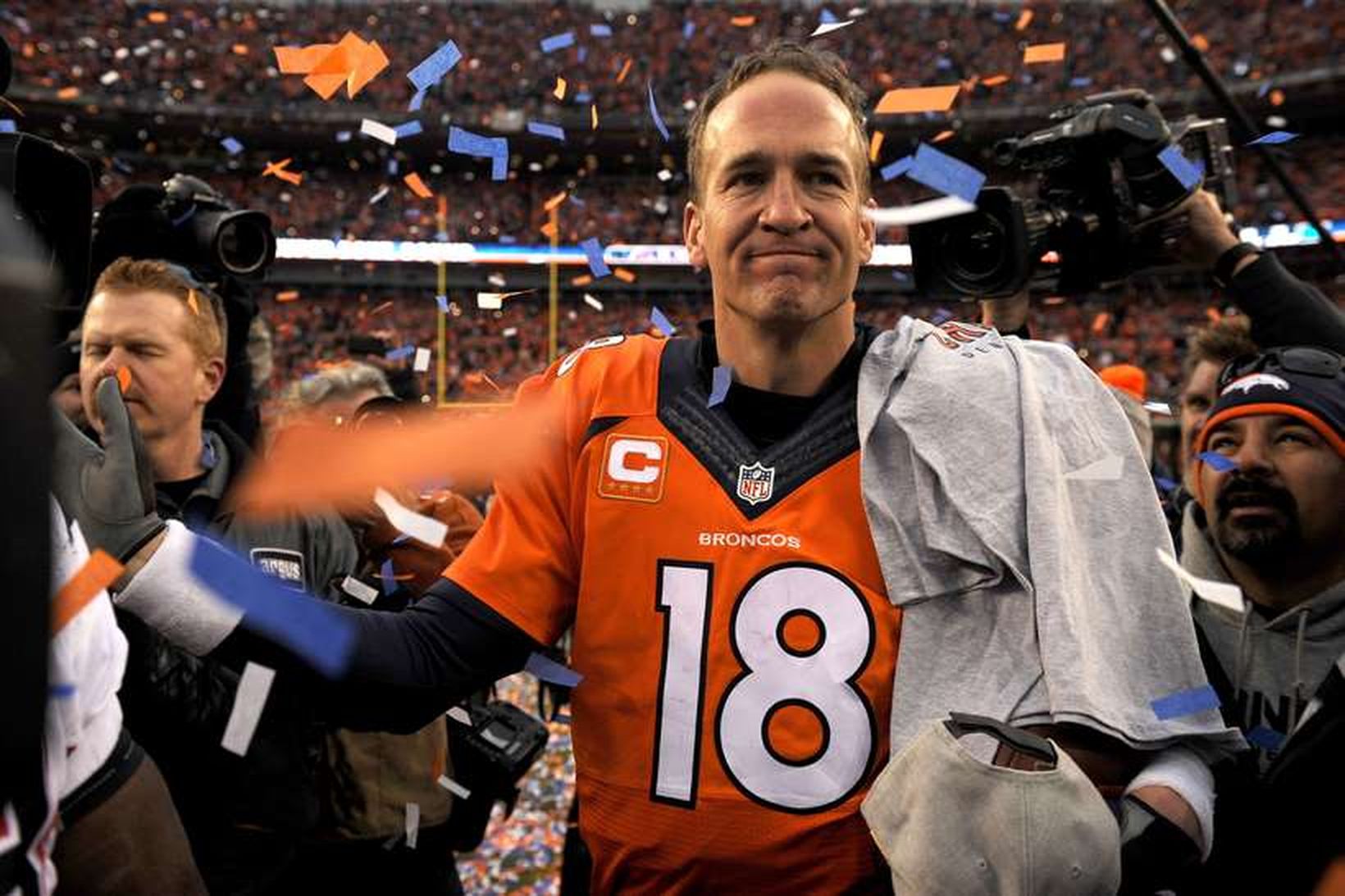 Peyton Manning, leikmaður Denver Broncos.