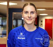 Landslið kvenna í handbolta æfing