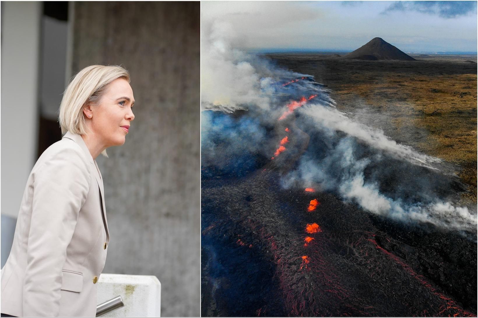 „Vegna þessara fyrri gosa er búið að vera gríðarlegt álag …