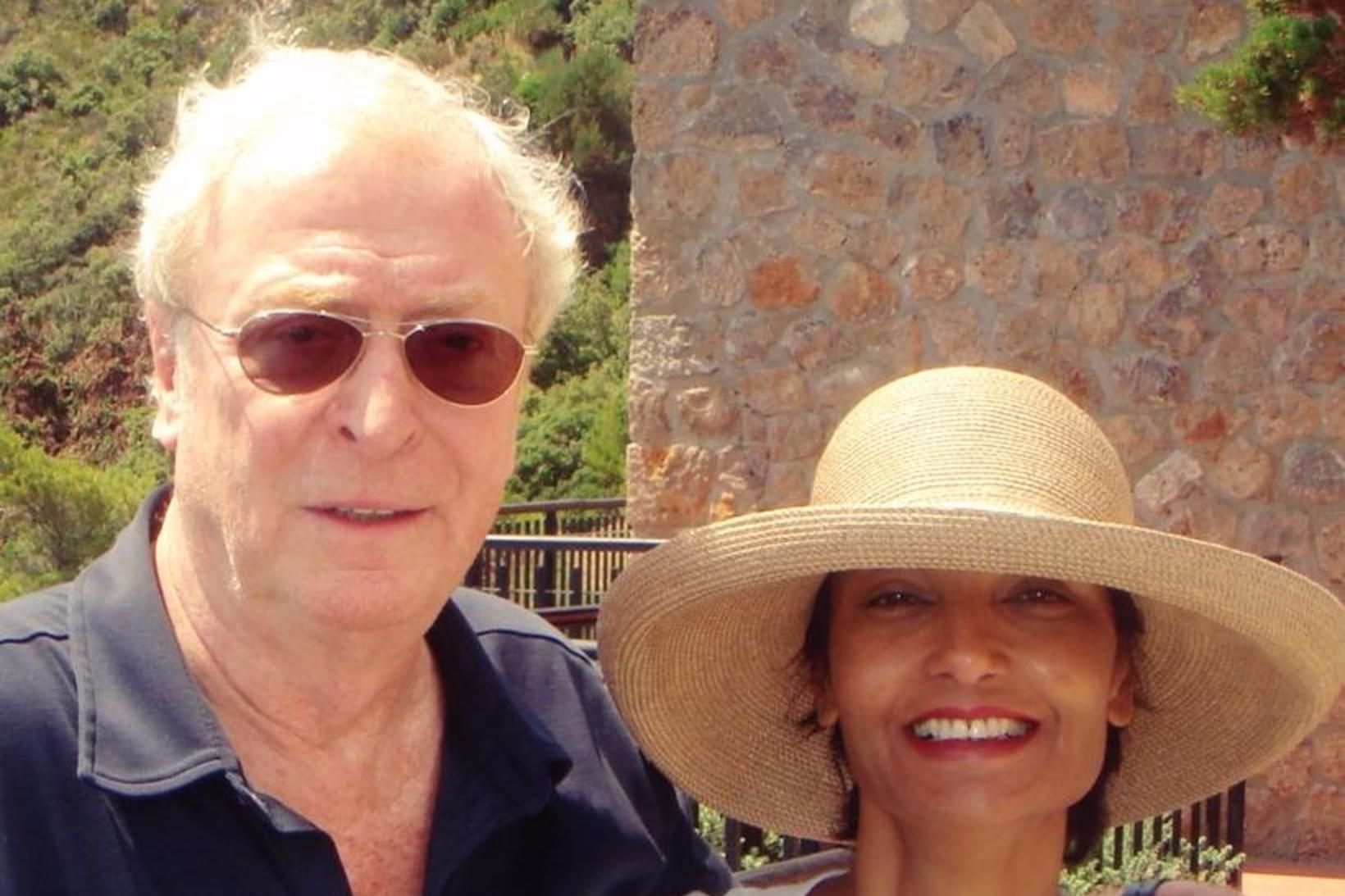 Michael og Shakira Caine ræða við Morgunblaðið í dag og …