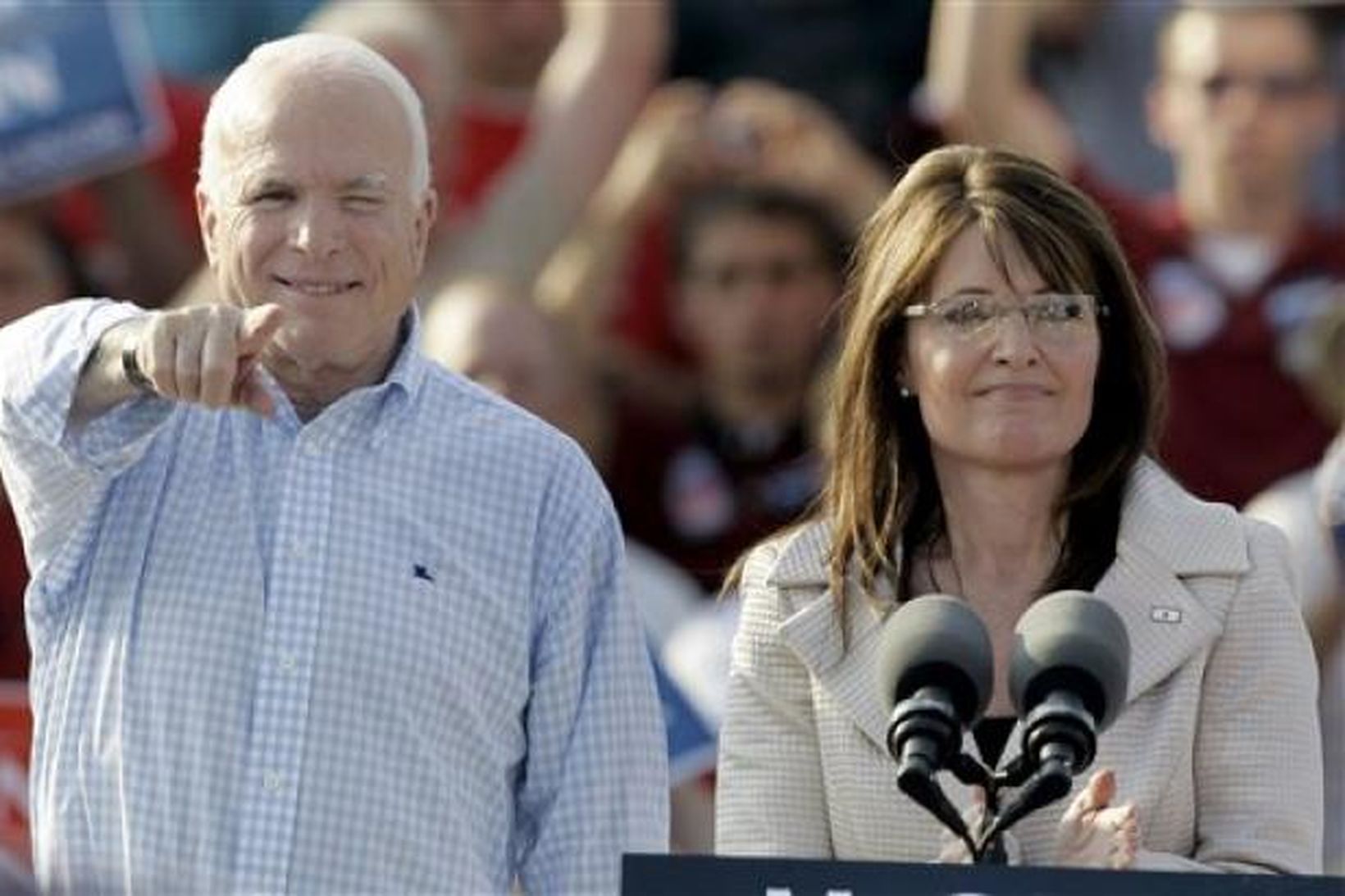 McCain og Palin.