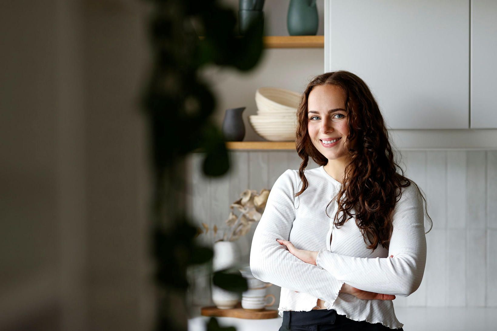 Þórdís Ólöf Sigurjónsdóttir blómstrar í eldhúsinu á haustin og þá …