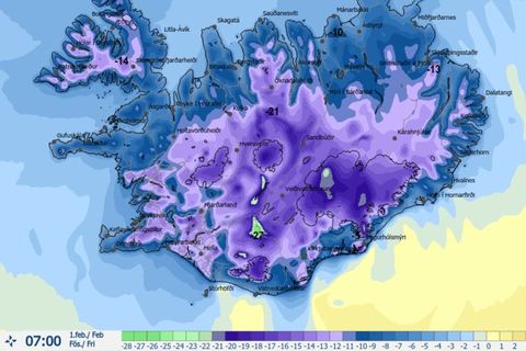 Friday is going to be a particularly cold day.