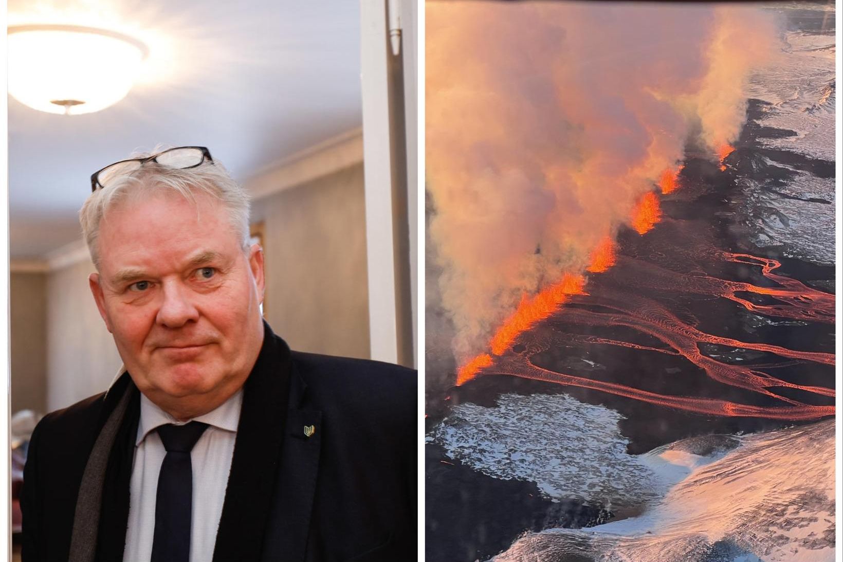 Sigurður Ingi Jóhannsson, innviðaráðherra, segir atburði dagsins kalla á endurskoðað …