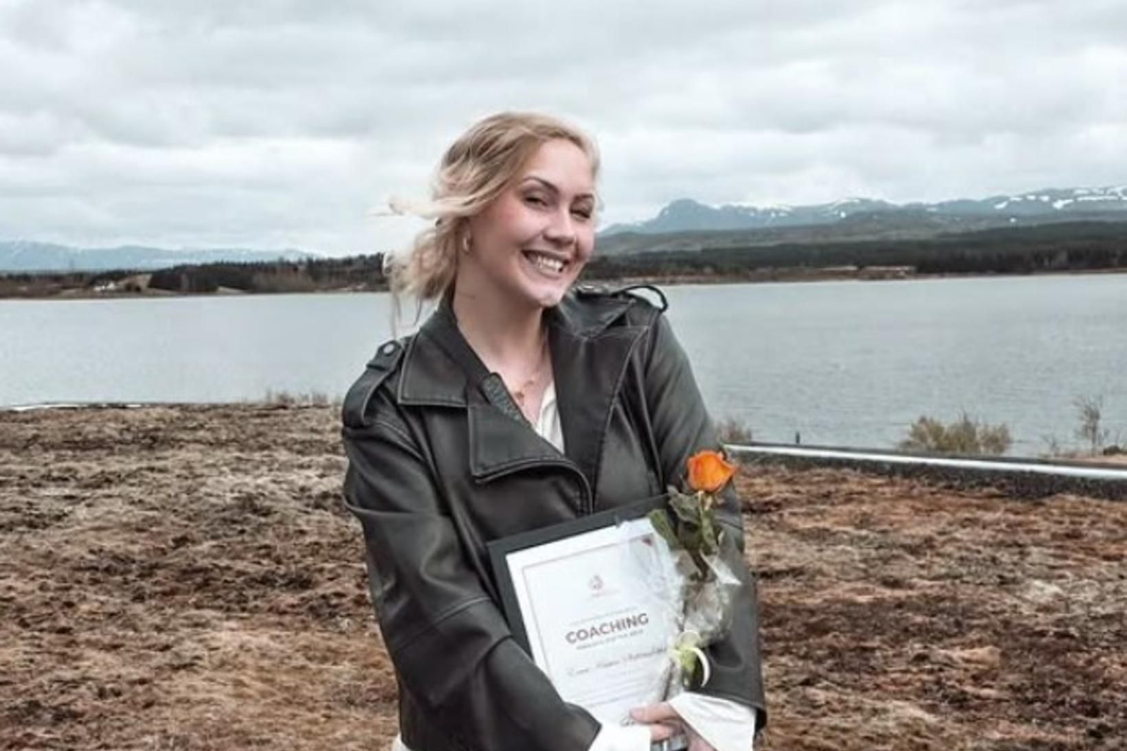 Erna Kristín er nýútskrifaður markþjálfi.